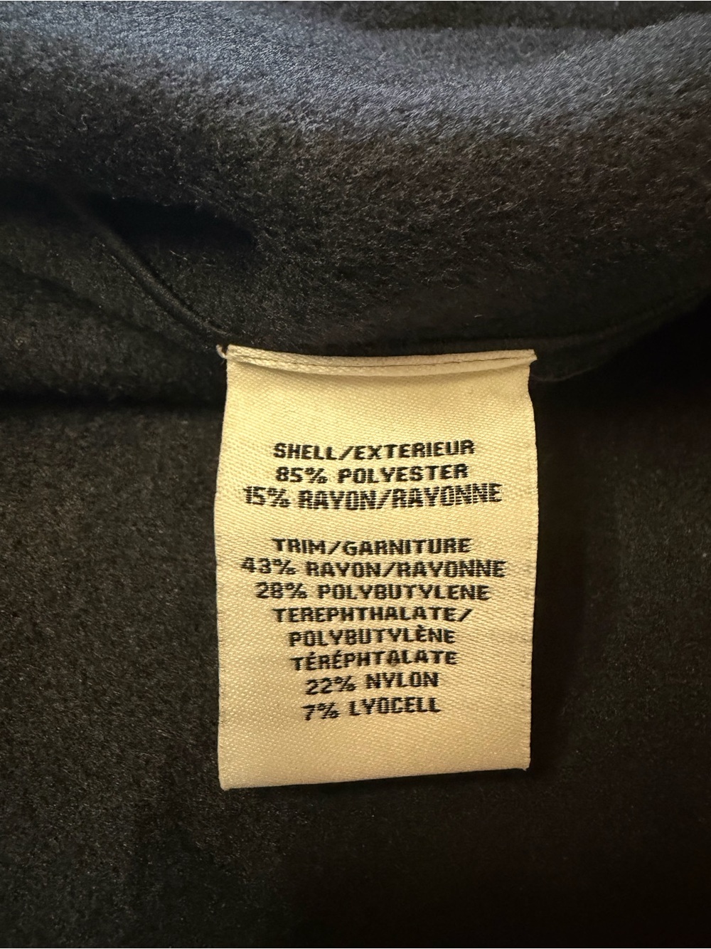 Bagatelle Black Contrast-Trim Women's Jacket - Picture 4 of 7